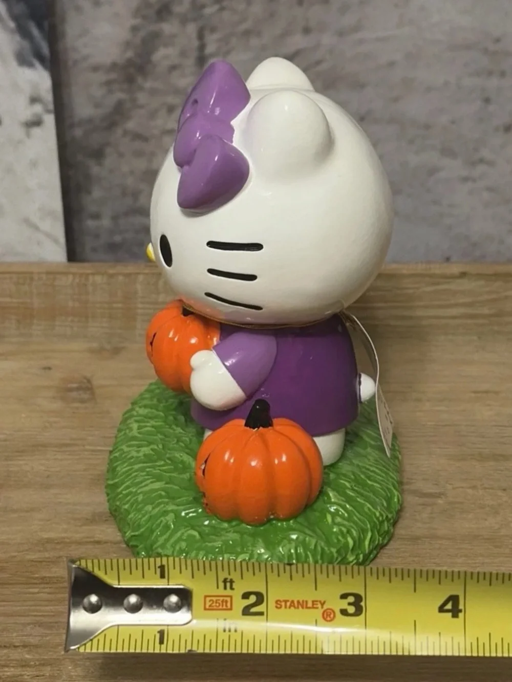 Sanrio Hello Kitty Halloween Figure in White, Purple & Orange